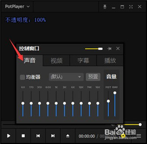 怎么设置PotPlayer播放器1