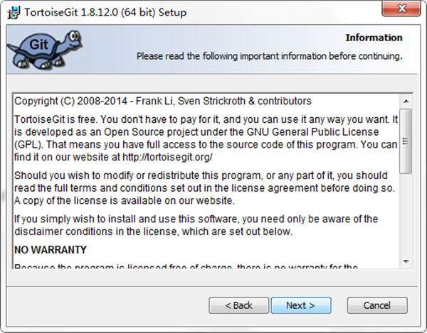 Tortoisegit客户端截图