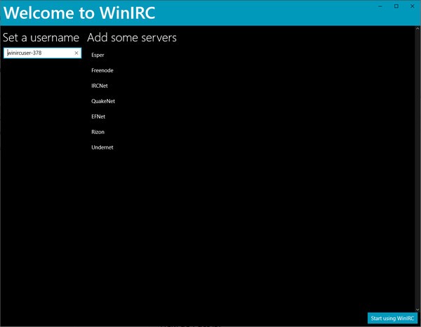【WinIRC下载】WinIRC(网络通信软件) v1.6.0 绿色免费版