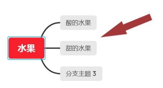 Xmind怎么把左边的子主题移到右边截图2
