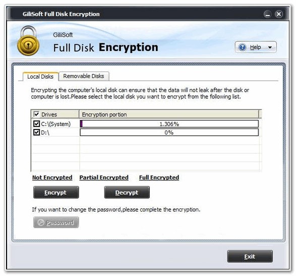【Gilisoft Full Disk Encryption官方版下载】Gilisoft Full Disk Encryption(磁盘加密软件) v5.0 官方版