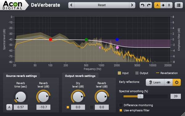 【Acon Digital DeVerberate免费版下载】Acon Digital DeVerberate(音频混响插件) v2.1.2 官方版