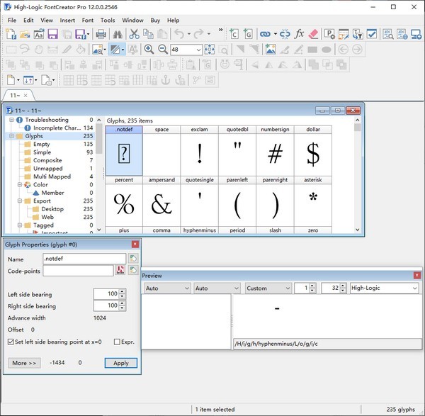 【High Logic FontCreator Pro激活版下载】High Logic FontCreator Pro(字体制作软件) v14.0.0.2792 免费版