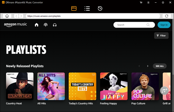 【DRmare iMazonKit Music Converter官方版下载】DRmare iMazonKit Music Converter(亚马逊音乐转换器) v1.9.1.65 官方版