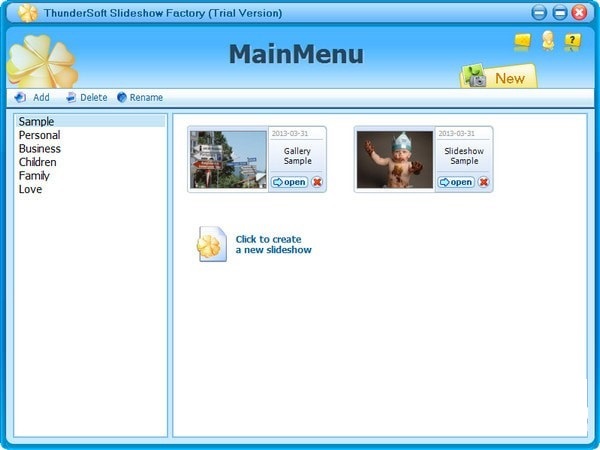 【ThunderSoft Slideshow Factory】ThunderSoft Slideshow Factory下载 v5.4.0.0 官方版