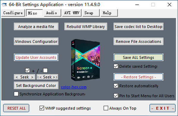 【STANDARD Codecs官方版下载】STANDARD Codecs(音视频解码器) v11.5.0.0 官方版