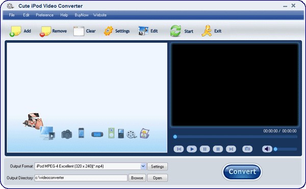 【Cute iPod Video Converter下载】Cute iPod Video Converter(视频转换工具) v4.8.0.16 官方版