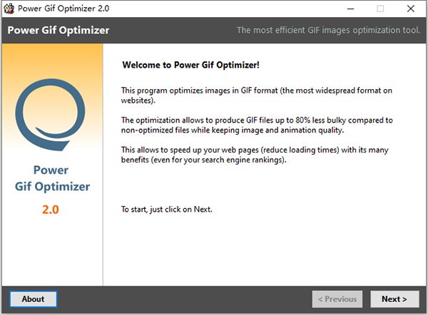 【Power GIF Optimizer免费版下载】Power GIF Optimizer(GIF图片优化工具) v2.0 官方版