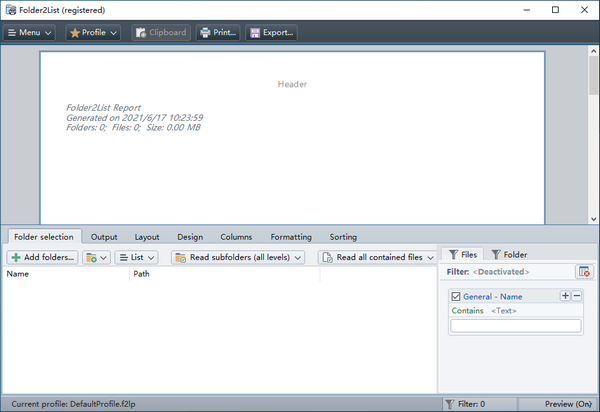 【Gillmeister Folder2List免费版下载】Gillmeister Folder2List v3.25.0 官方版