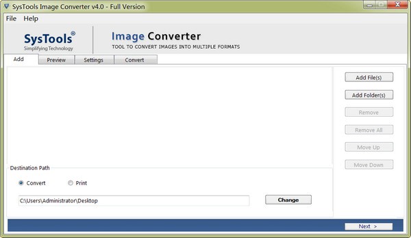 【SysTools Image Converter官方版下载】SysTools Image Converter(图像转换工具) v4.0 官方版