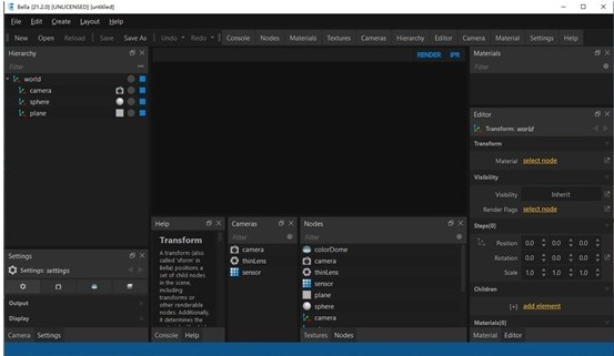 【Bella Render GUI官方版下载】Bella Render GUI(光谱物理渲染软件) v21.2 官方版