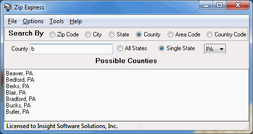 【WinTools ZIP Express免费版下载】WinTools ZIP Express(邮政编码查询工具) v2.14.9.1 免费版