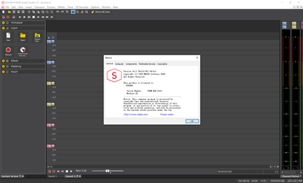 【MAGIX SOUND FORGE Audio Studio激活版下载】MAGIX SOUND FORGE Audio Studio v14.0.75 免费版