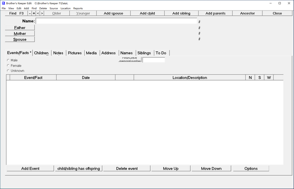 【Brothers Keeper下载】Brothers Keeper(家庭族谱管理软件) v7.5.6 官方版