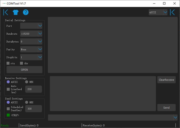 【COMTool下载】COMTool(串行调试工具) v1.7.9 官方版