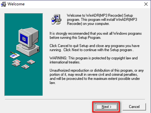WinADR官方版安装截图1