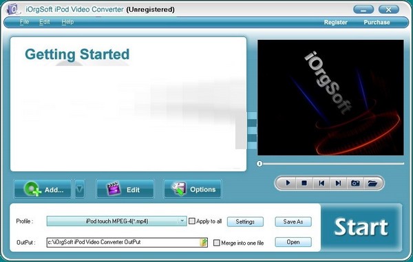 【iOrgSoft iPod Video Converter免费版下载】iOrgSoft iPod Video Converter(iPod视频转换器) v3.3.8 官方版