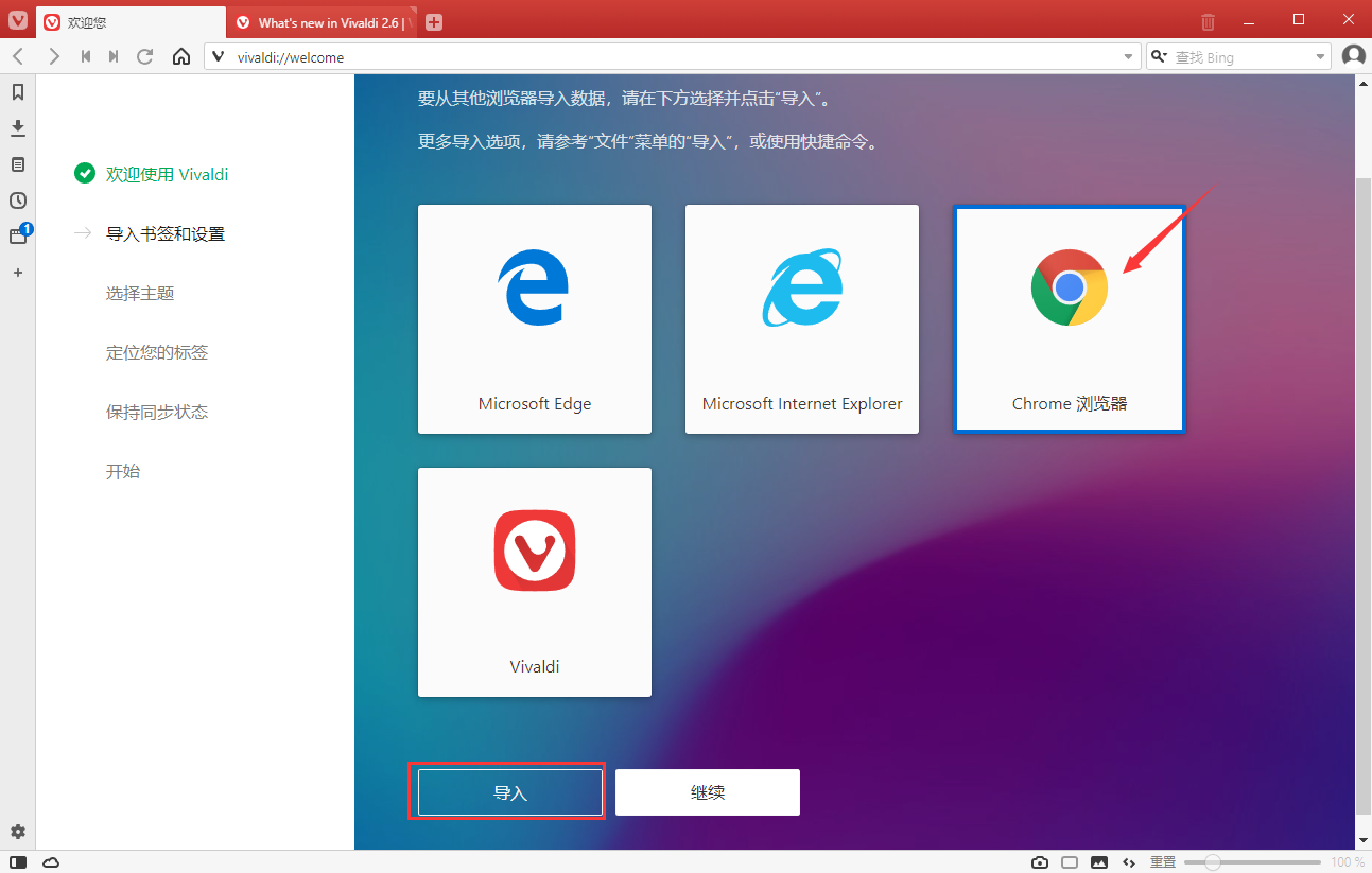 Vivaldi浏览器PC版截图2