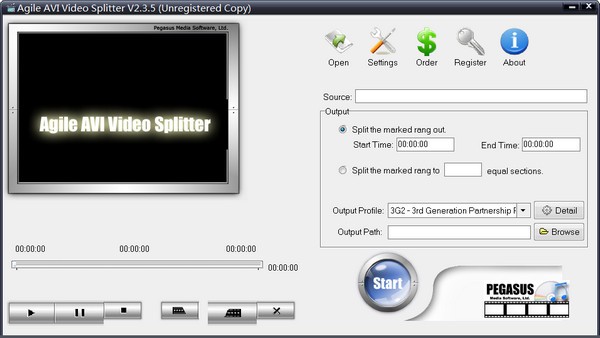 【Agile AVI Video Splitter下载】Agile AVI Video Splitter(avi视频分割工具) v2.3.5 官方版