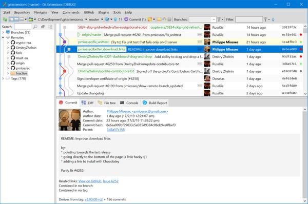 【Git Extensions官方版下载】Git Extensions(git存储库管理) v3.5.0 官方版