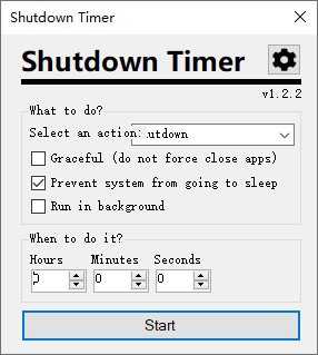 【Shutdown Timer Classic下载】Shutdown Timer Classic(定时关机工具) v1.2.3 官方版