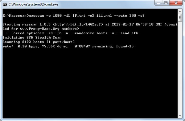 【Masscan下载】Masscan端口扫描器 v1.0 最新免费版