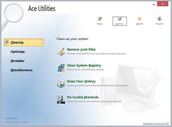 【Ace Utilities下载】Ace Utilities(系统清理工具) v6.6.0.300 免费版