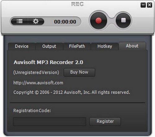 【Auvisoft MP3 Recorder下载】Auvisoft MP3 Recorder(MP3录音工具) v2.0 免费版