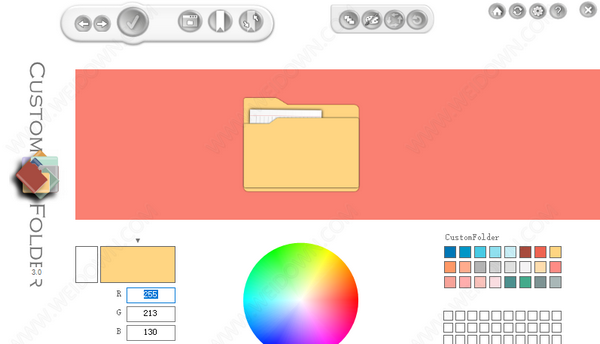 【CustomFolder下载】CustomFolder(文件夹自定义工具) v3.0.1 免费版