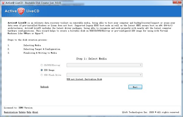 【Active LiveCD下载】Active LiveCD(数据恢复软件) v9.0.0 官方版
