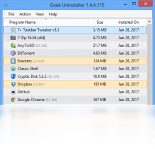 【geek uninstaller免费版】geek uninstaller卸载软件下载 v1.4.7.142 官方免费版