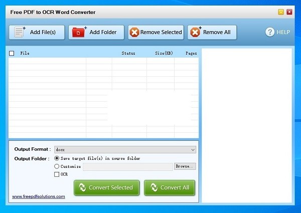 【Free PDF to OCR Word Converter下载】Free PDF to OCR Word Converter(PDF转Word转换器) v1.0 官方版