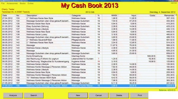 【FGS CashBook下载】FGS CashBook(财务管理软件) v7.5.3 官方版