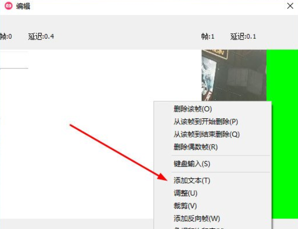 GifCam添加文字教程截图