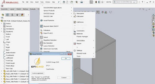 【EFICAD SWOOD免费版下载】EFICAD SWOOD(木工设计工具) v2020 免费版