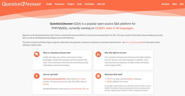 【Question2Answer下载】Question2Answer(问答网站平台) v1.8.6 官方版
