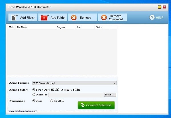 【Word转JPEG转换器下载】Free Word to JPEG Converter(Word转JPEG转换器) v1.0 官方版