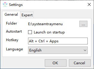 【SystemTrayMenu免费版下载】SystemTrayMenu(托盘快速启动工具) v1.0.17.24 免费版