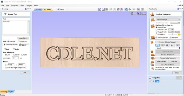 【Vectric Cut2D Pro下载】Vectric Cut2D Pro(2D刀路软件) v10 免费版