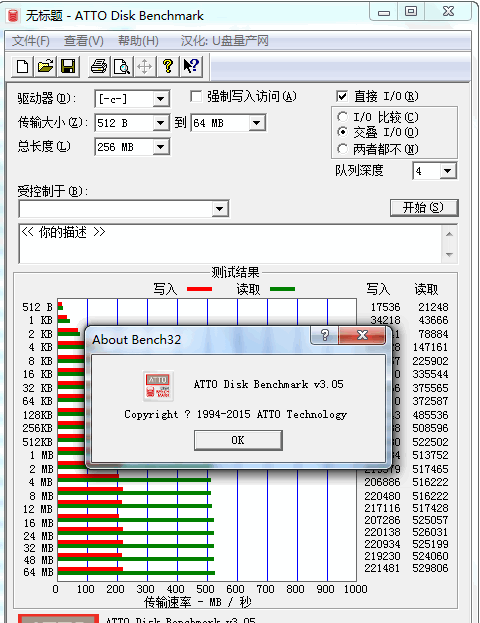 【ATTO Disk Benchmark激活版下载】ATTO Disk Benchmark汉化版 v2021 官方电脑版