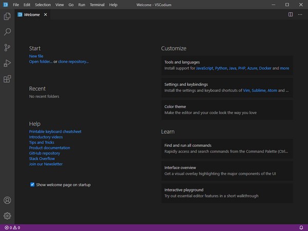 【VSCodium免费版下载】VSCodium(VScode二进制版本) v1.55.2 官方版