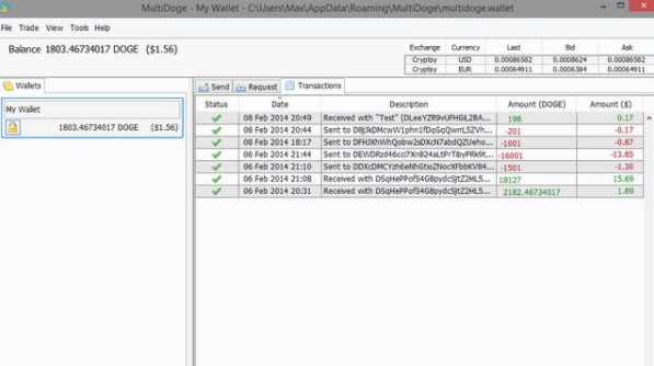 【狗狗币轻量级钱包下载】Multidoge狗狗币轻量级钱包 v1.14.3 官方版
