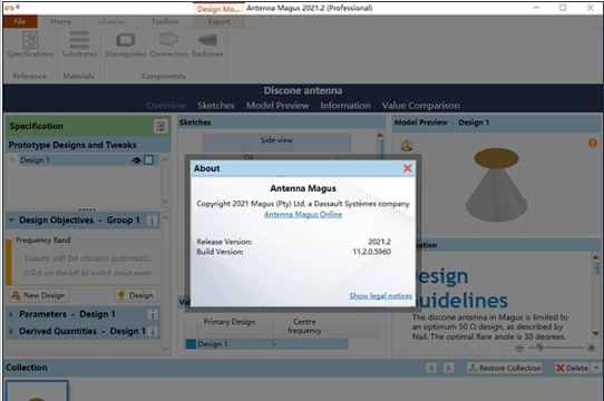 【Antenna Magus 2021激活版】Antenna Magus 2021下载 v2021.2 安装版