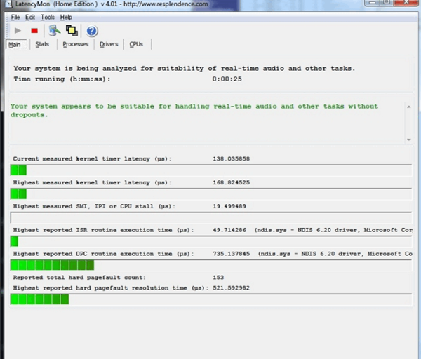 【LatencyMon官方版下载】LatencyMon(音频环境检测软件) v6.5 官方版
