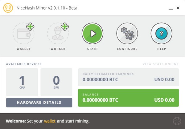 【NiceHash Miner官方版下载】NiceHash Miner(比特币挖矿软件) v3.0.6.4 官方版