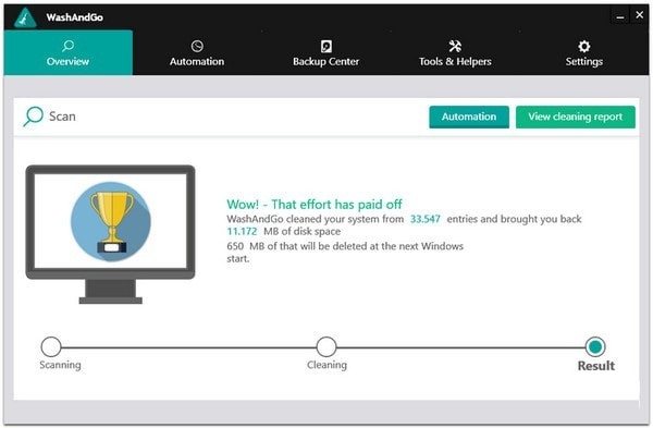 【Abelssoft WashAndGo下载】Abelssoft WashAndGo(垃圾文件清理工具) v26.1.4 免费版