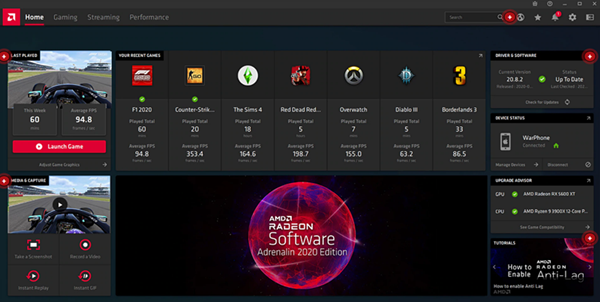 【AMD Radeon Software Adrenalin最新版下载】AMD Radeon Software Adrenalin v21.3.2 最新版