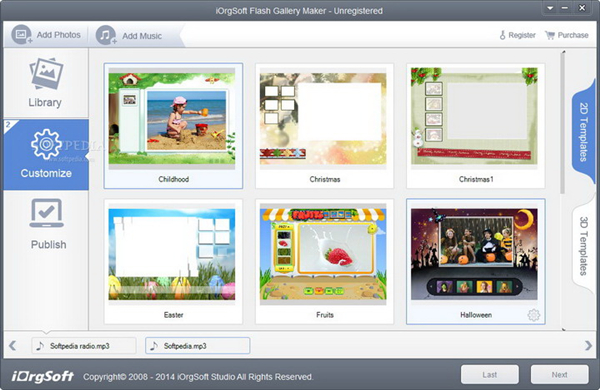 【iOrgsoft Flash Gallery Maker官方版下载】iOrgsoft Flash Gallery Maker(flash幻灯片制作软件) V1.0.1 官方版