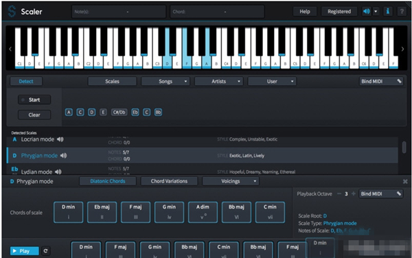 【plugin boutique scaler免费版下载】plugin boutique scaler(和弦助手) V1.8 中文免费版