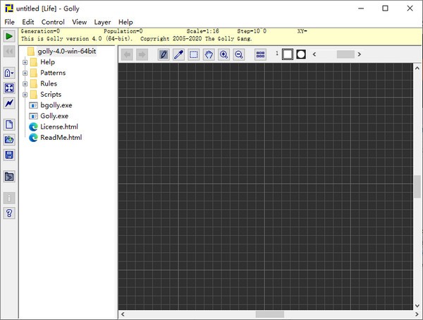 【Golly官方版下载】Golly(细胞自动机) v4.0 官方版